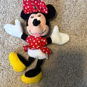 Minnie Mouse Plush Toy - Red and Yellow